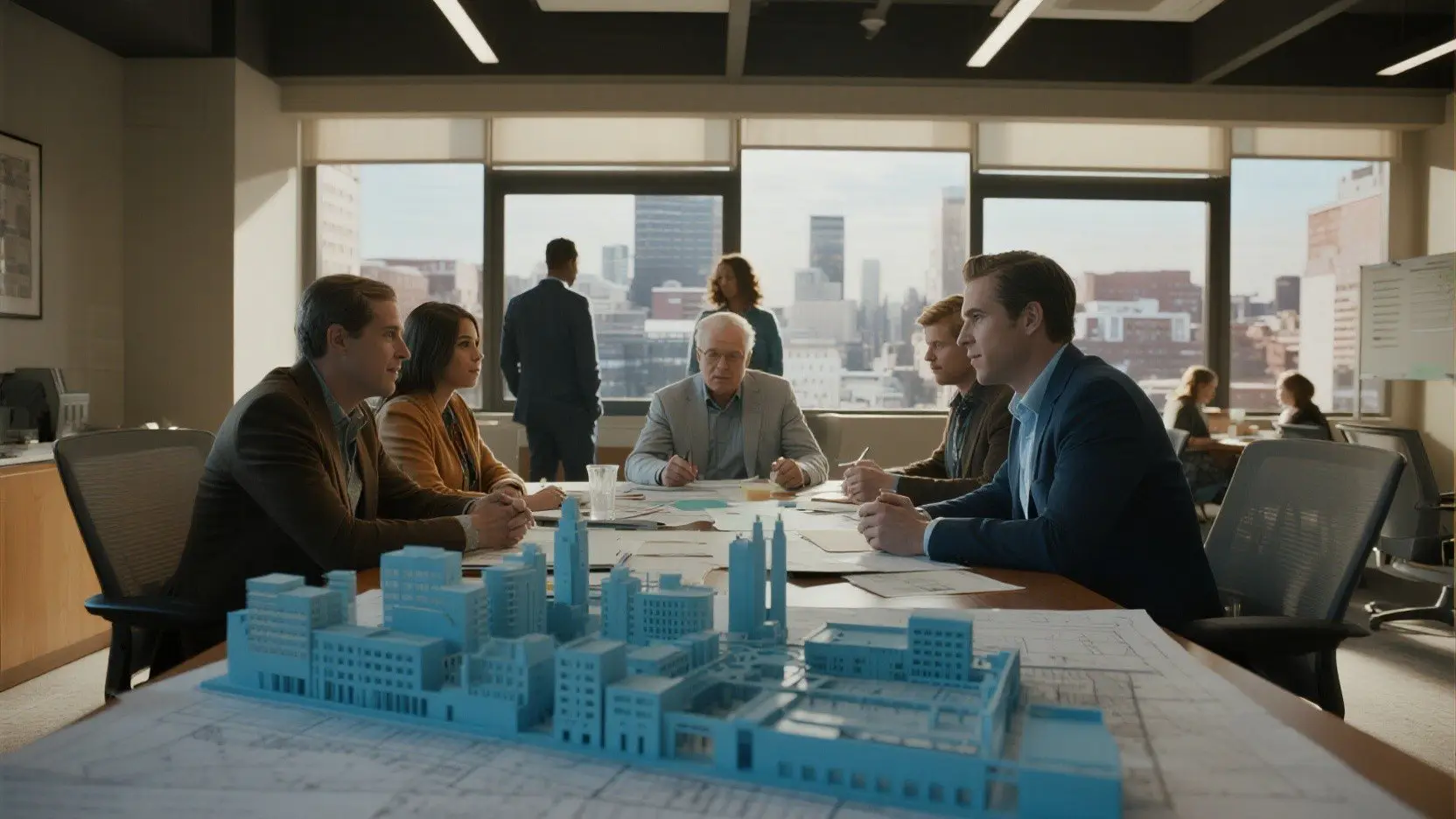 Family business boardroom